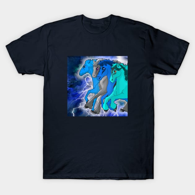 Horses of the Apocolypse T-Shirt by lytebound